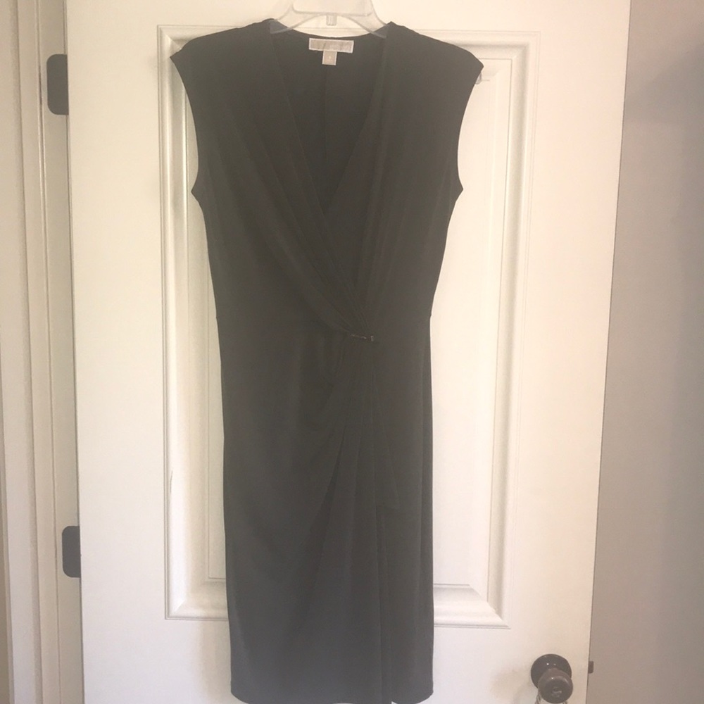 MICHAEL KORS OLIVE GREEN DRESS